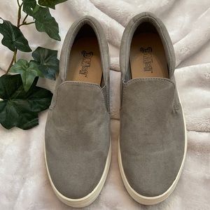 Brash Grey Slip On Shoes